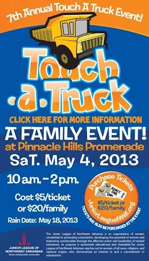 touch a truck fundraising example