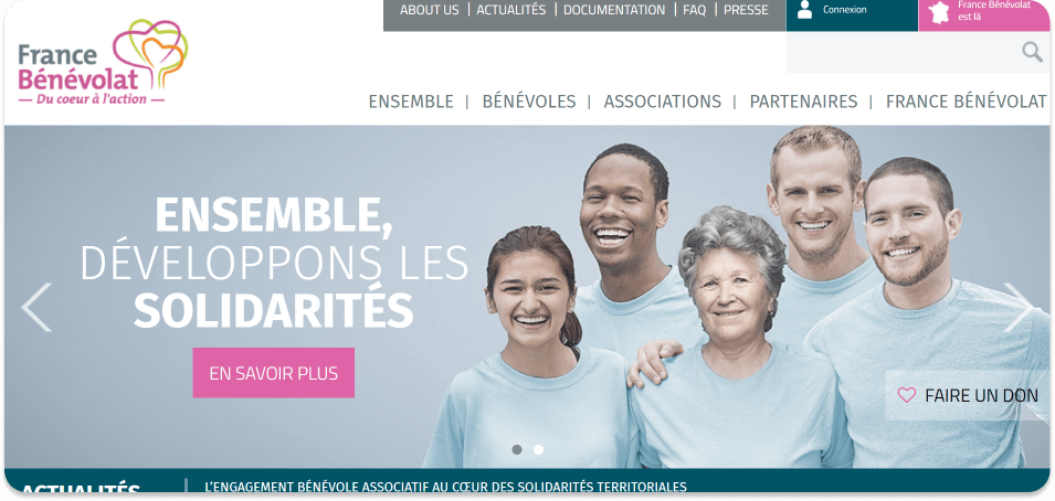 recruter bénévoles association France bénévolat 